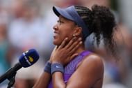 An emotional Osaka was elated after the win - Source: Getty
